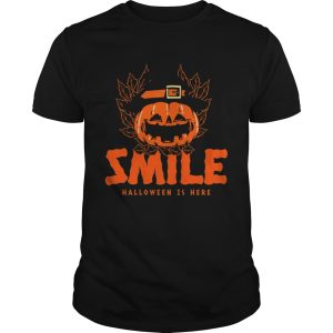 Smile Pumpkin Halloween Day Is Here shirt