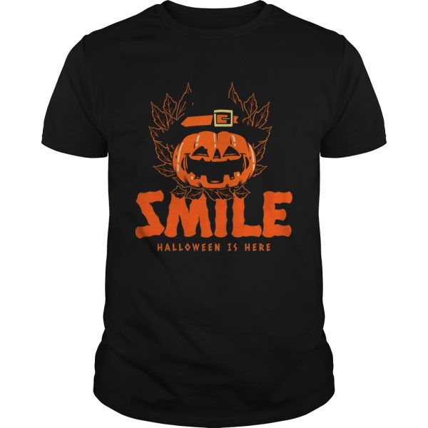 Smile Pumpkin Halloween Day Is Here shirt