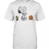 Snoopy And Woodstock Pumpkin Halloween T-Shirt