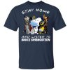 Snoopy stay home and listen to Bruce Springsteen shirt, hoodie