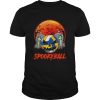 Sookyball sunset tomb ghost halloween shirt