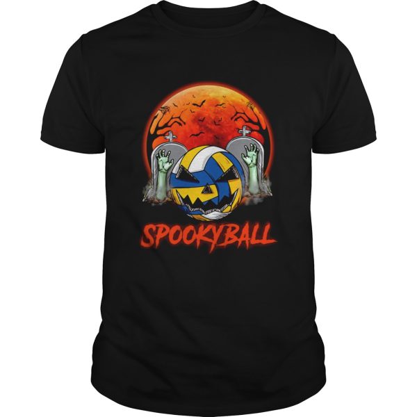 Sookyball sunset tomb ghost halloween shirt