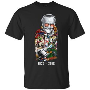 Stan lee 1922-2018 shirt, hoodie, long sleeve, ladies tee