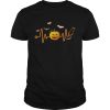 Stethoscope Pumpkin Funny Nurse Halloween Costume Shirt