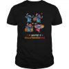 Stitch Disney Halloween And Merry Christmas Happy Hallothanksmas shirt
