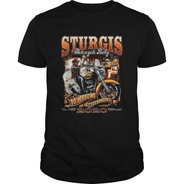 Sturgis Motorcycle Rally 80th Annual Celebration 2020 Halloween shirt