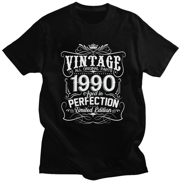 T-Shirt 1990 anniversaire annee de naissance