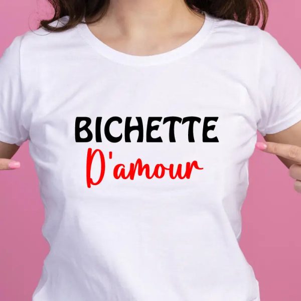 T-Shirt BICHETTE D’AMOUR Femme