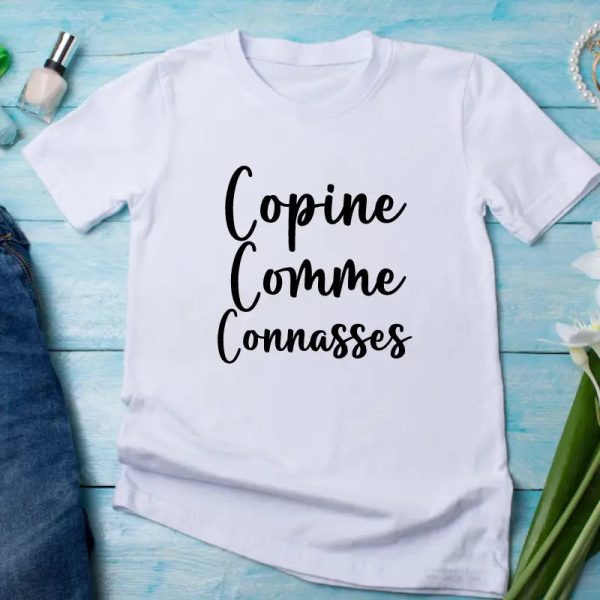 T-Shirt Copines Comme Connasses femme