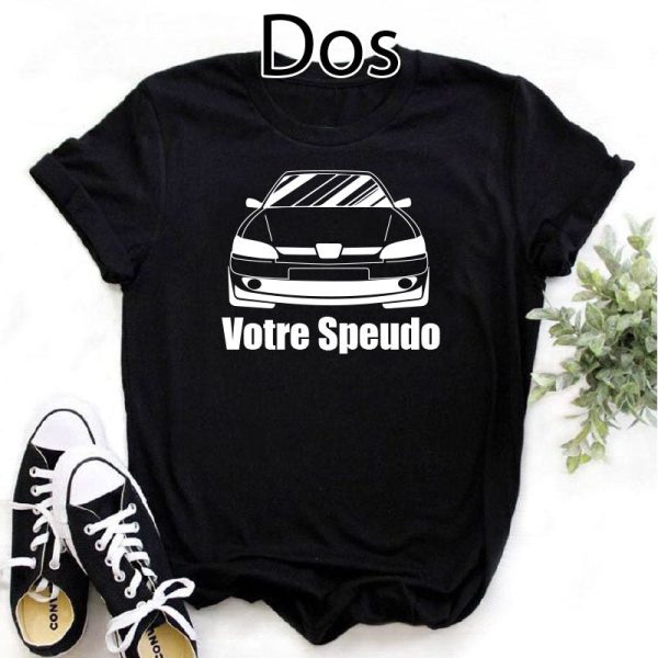 T-Shirt Peugeot 306 personnalisé – Faites partie de la Team Peugeot! femme