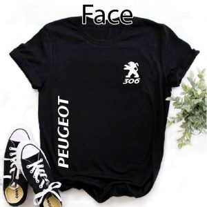 T Shirt Peugeot 306 personnalis Faites partie de la Team Peugeot! femme 2