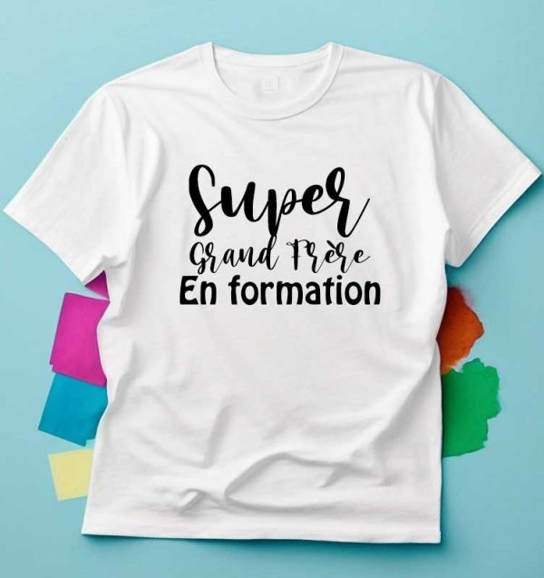 T-Shirt Super grand frère en formation