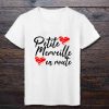 T-Shirt annonce grossesse petite merveille en route