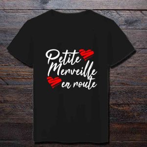 T-Shirt annonce grossesse petite merveille en route