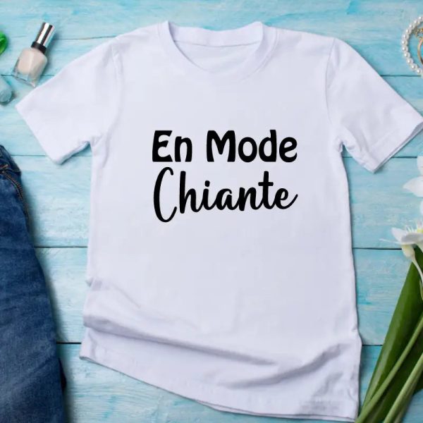 T-Shirt en mode chiante pour femme pour un look tendance et élégant