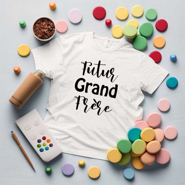 T-Shirt enfant futur grand frère annonce grossesse