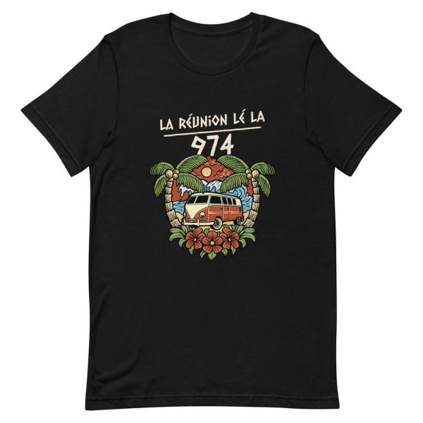 T-shirt 974 La Reunion Le La