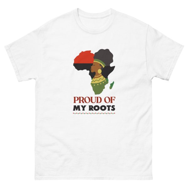 T-shirt Afrique Fier de mes racines