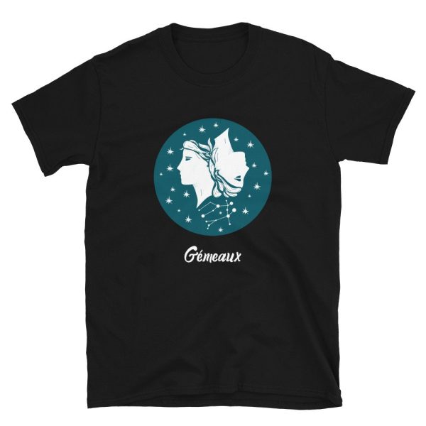 T-shirt Gemeaux Signe Astro – Unisexe