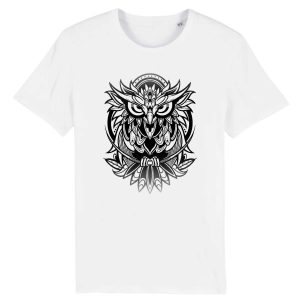 T-shirt Hibou Tribal
