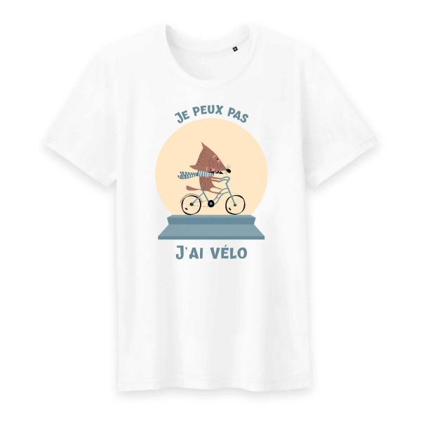 T-shirt Humour velo