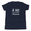 T-shirt Je sais je ressemble a Mama