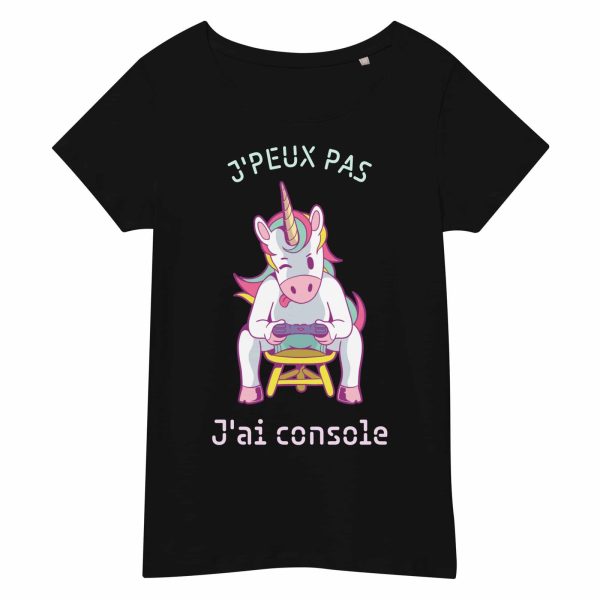 T-shirt J’peux pas j’ai console Femme