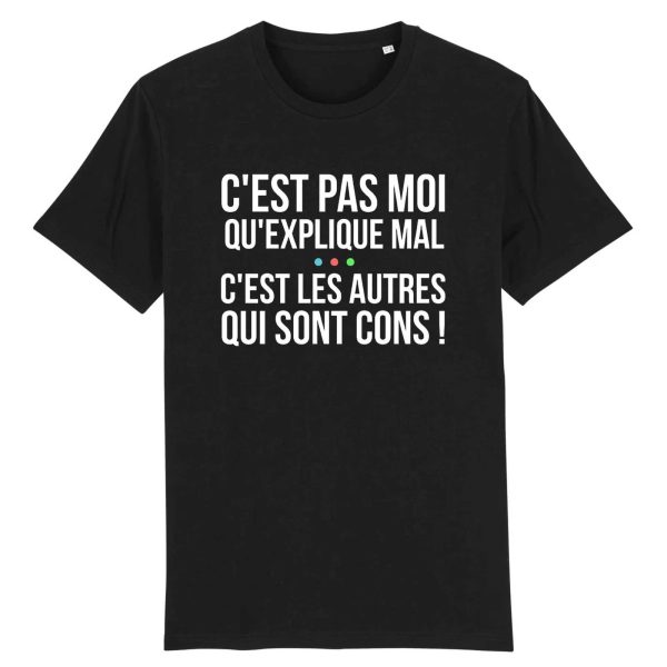 T-shirt Kaamelott Perceval C’est pas moi qui explique ma