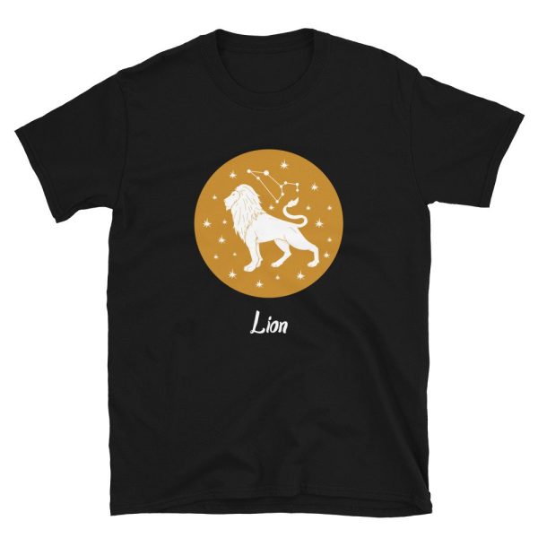 T-shirt Lion Signe Astro – Unisexe