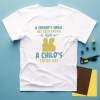 T shirt a father’s smile has been known to light up a child’s entire day