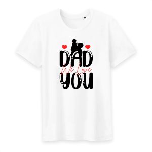 T shirt dad we love you T shirt dad we love you