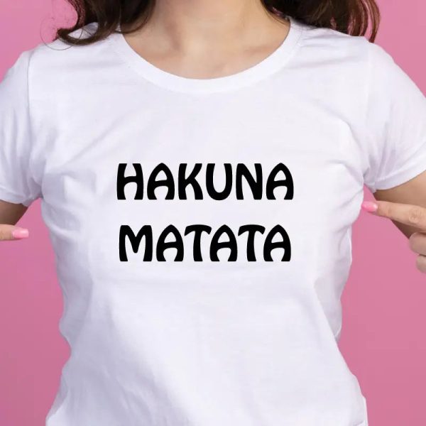 T shirt hakuna Matata femme