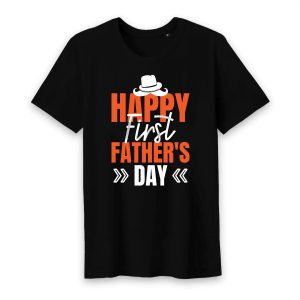T shirt happy first father’s day T shirt happy first father’s day