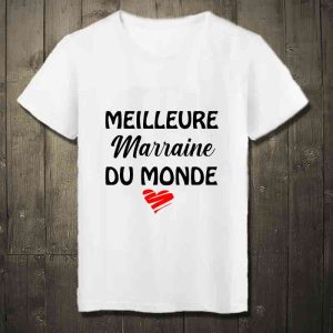T-shirts duo meilleure marraine filleul(e) du monde Femme
