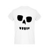 Tee Shirt Homme Tete de Mort Pochoir