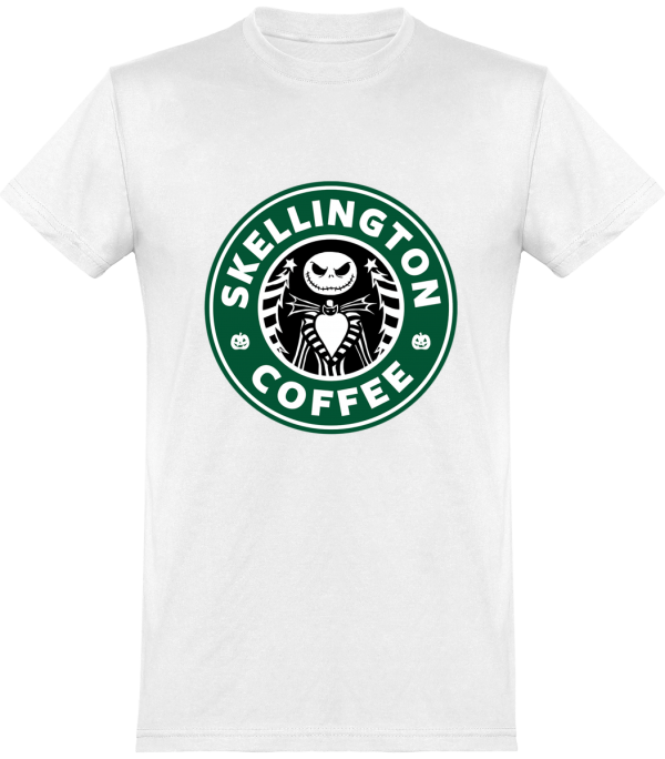 Tee Shirt Jack Skellington Starbucks Coffee