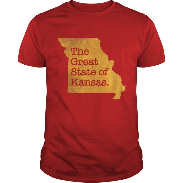 The Great State of Kansas shirt, hoodie, long sleeve, ladies tee