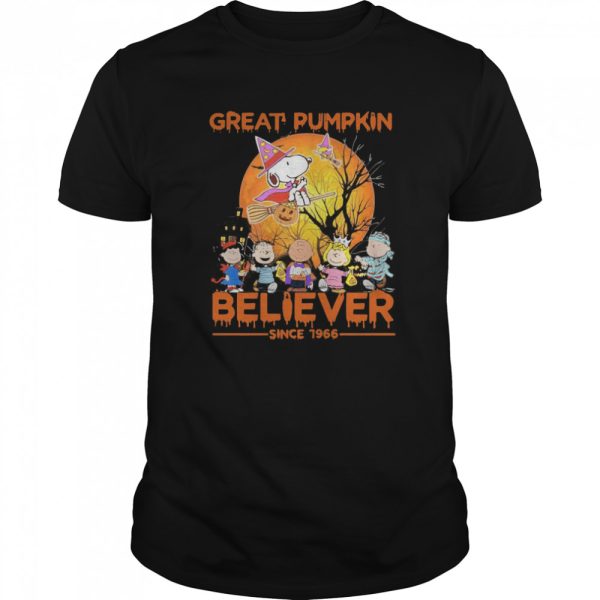 The Peanuts Great Pumpkin Believer Since 1966 shirt