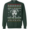 The Reason For The Season Jesus Christmas Sweater, hoodie