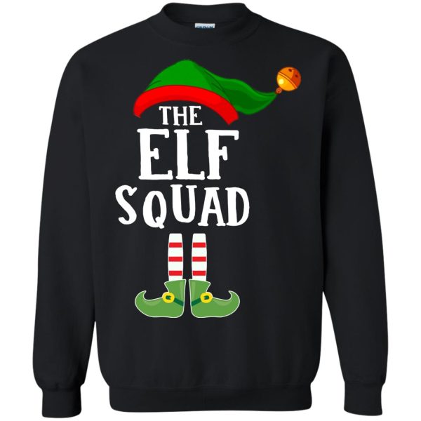 The santa The ELF squad sweater, hoodie, long sleeve