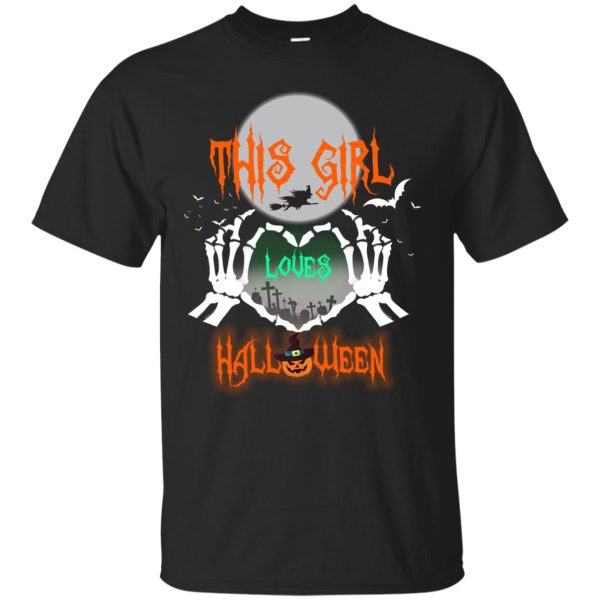 This Girl Love Halloween shirt, long sleeve, sweater, hoodie