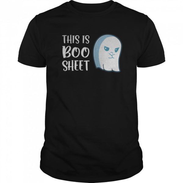 This Is Boo Sheet Funny Halloween Sayings shirt