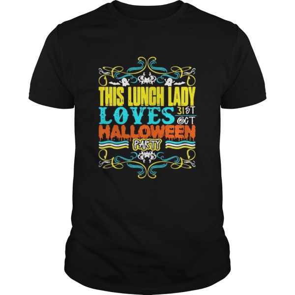 This Lunch Lady Loves Halloween Party shirt