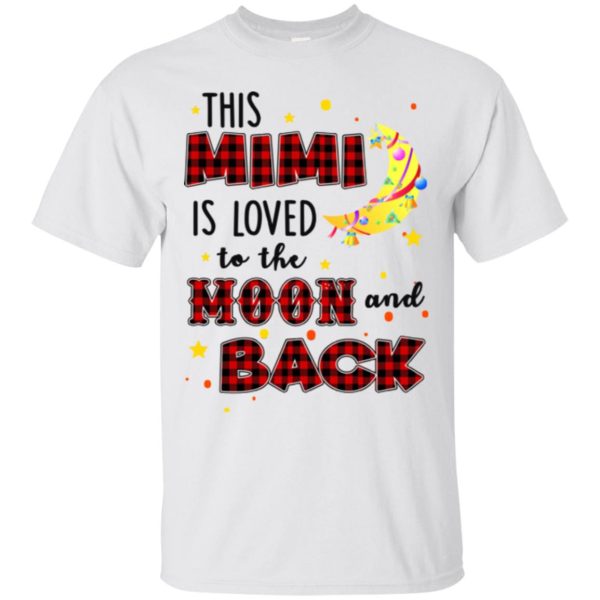 This Mimi is loved to the moon and back shirt, hoodie, long sleeve