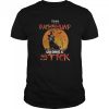 This dachshund can drive a stick sunset halloween shirt