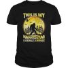 This is My Human Costume Im Really A Bigfoot Funny Halloween Shirt