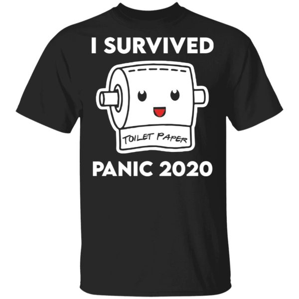 Toilet Paper I survived Panic 2020 shirt, hoodie, long sleeve