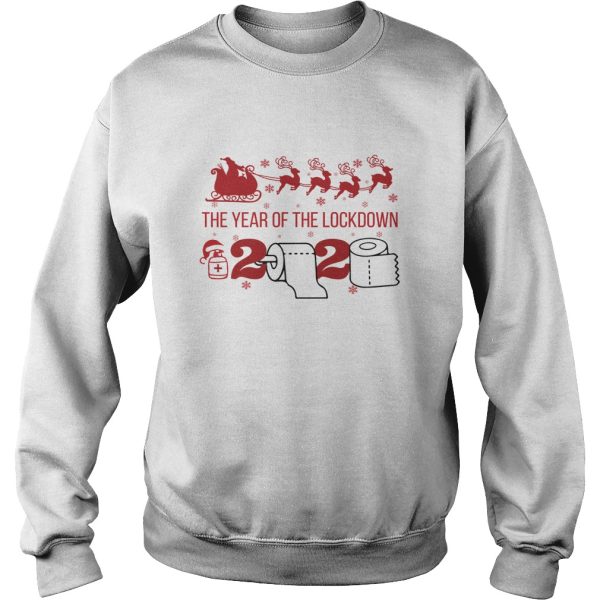 Toilet paper the year of the lockdown 2020 Christmas sweatshirt