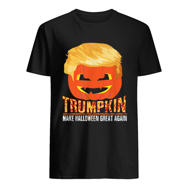 Trumpkin Pumpkin Politics Halloween Ironic Costume Fun Gift shirt