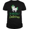 Unicorn i&rsquo;m magically delecious shirt, hoodie, long sleeve